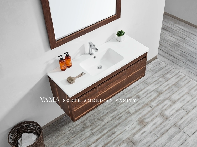 Vama 48 Inch Wall Mounted Cheap Wholesale Wooden Bathroom Cabinet Furniture 767048