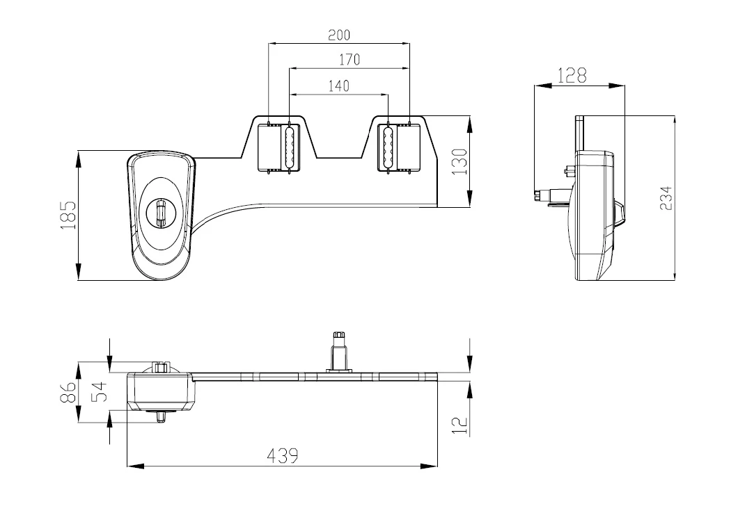 Cold Water Spray Easy Installation Toilet Seat Bidet(HB610)