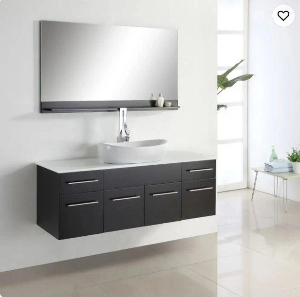 Hotel Bathroom Furniture for Luxury Hotel Bath Cabinet Commercial Hotel Modern Wood Customized Bathroom Vanit