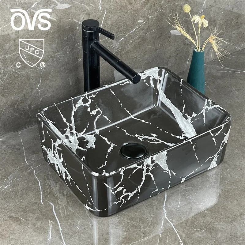 Ovs Cupc CE Newly 2023 Modern Countertop Small Sink Lavamanos Round Lavabo Washbasin Colour Basin Ceramic Art Basin Bathroom Sink