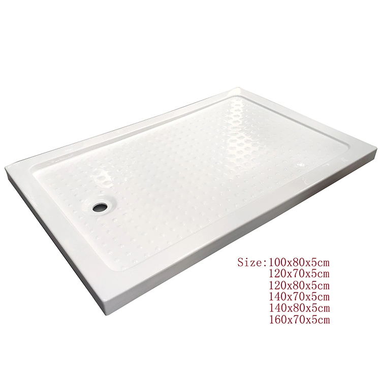 Acrylic Shower Tray Bottom Base Topmount with Profile