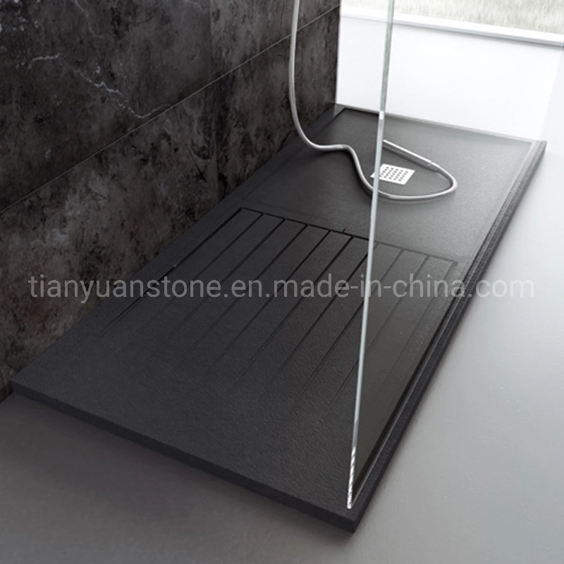 Custom Natural Marble Stone Shower Tray for Bathroom