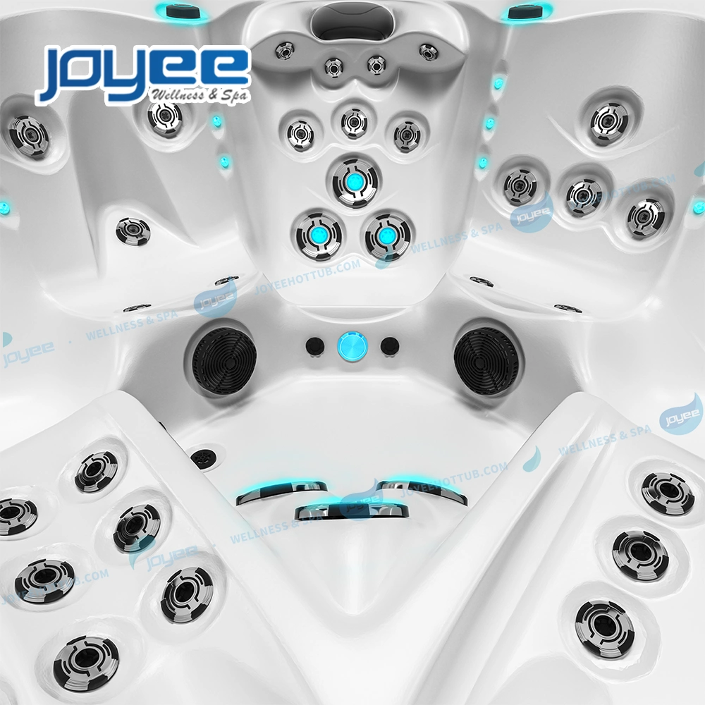 Joyee Outdoor Sexy Cold and Hot Tubs with Waterfall Massage SPA