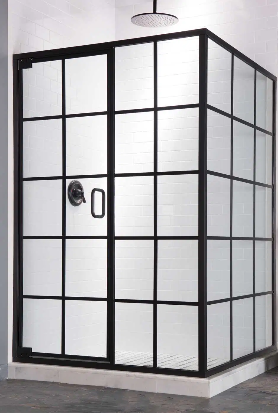 Prima Modern Glass Shower Door Clean Bathroom Ware