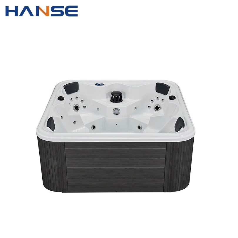 Hot Sale 6 Person Outdoor Garden Hot Tub Air Jetted Massage Bathtub Deep Soaking SPA Tub