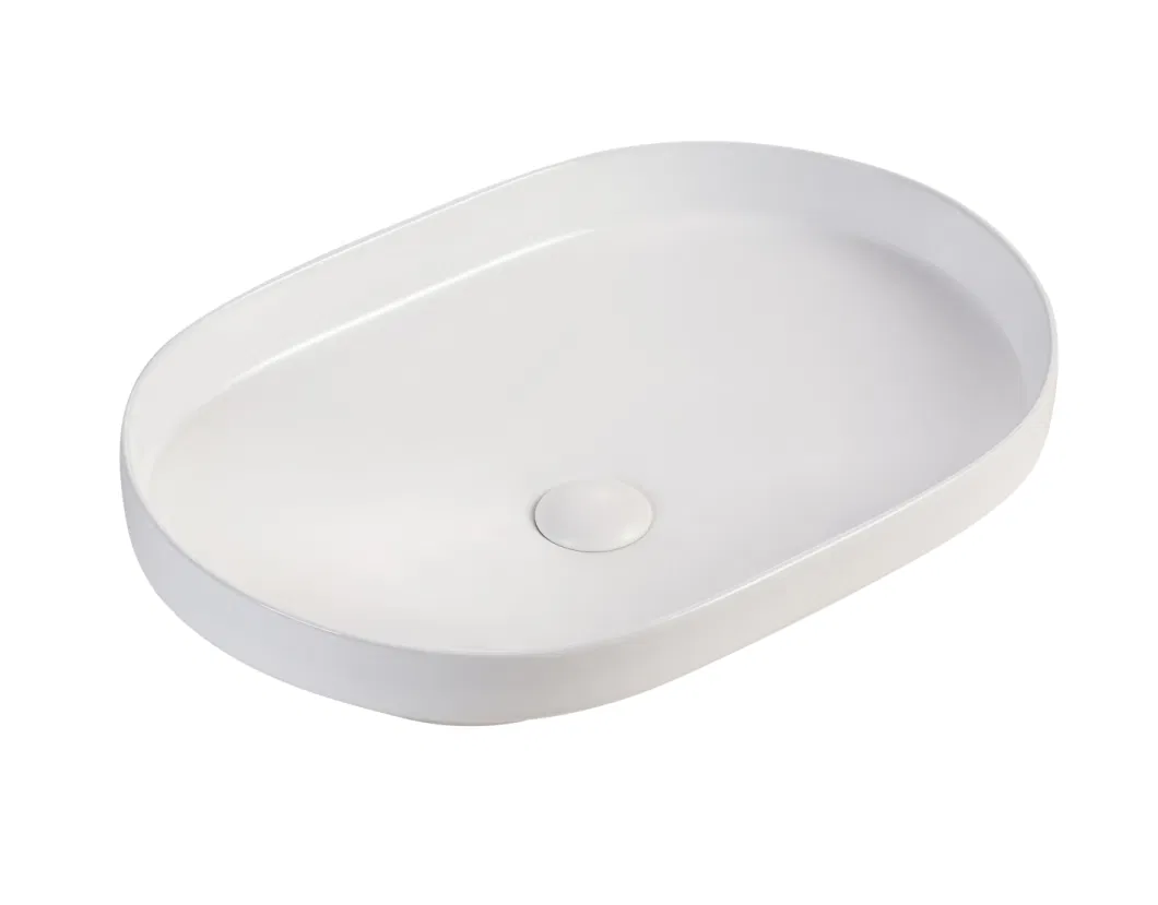 Modern Cupc Bathroom Furniture Ceramic Vanity Top Mount Sink