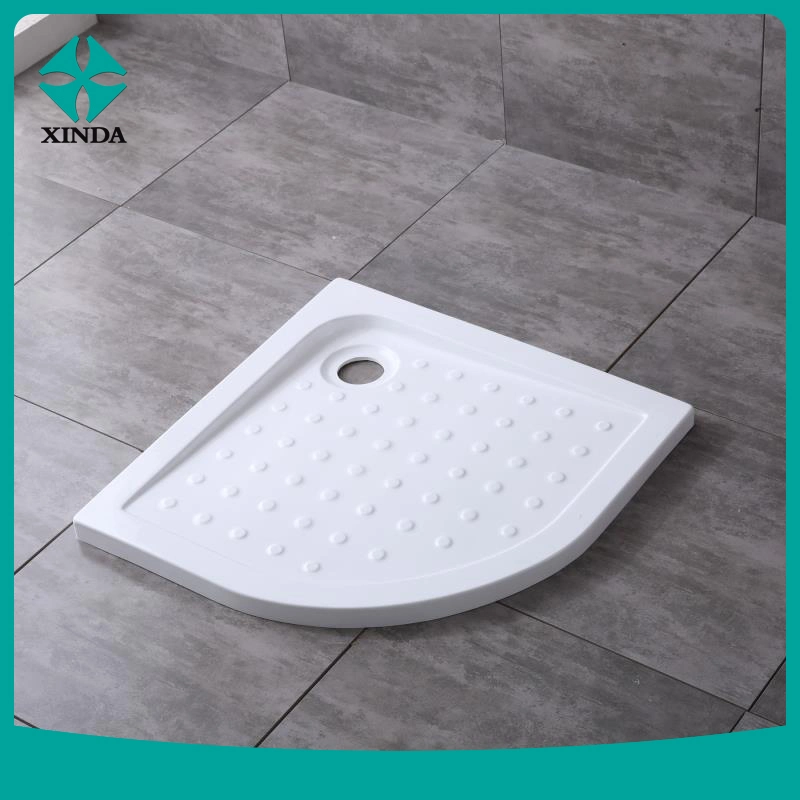 Shower Bath Tray Acrylic Customize Rectangular Shaped Stone SMC Shower Tray