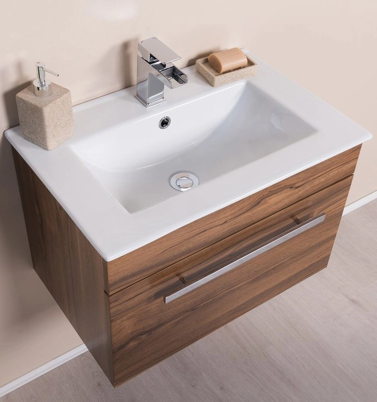 Wash Faucet Porcelain Designer Basin Bathroom Vanity with Sink with Cabinet