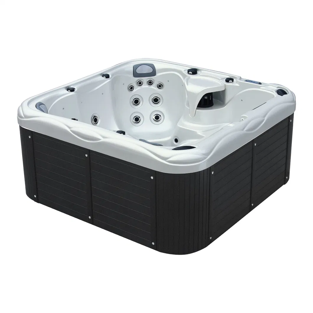 Jacuzzi Whirlpool Acrylic Hot Tub Chinese Manufacture Wholesale Outdoor SPA Massage Jets Hot Bathtub