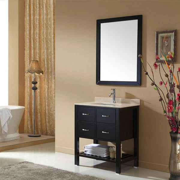 Canada Market Free-Standing Wood Material Bathroom Cabinet 3201A