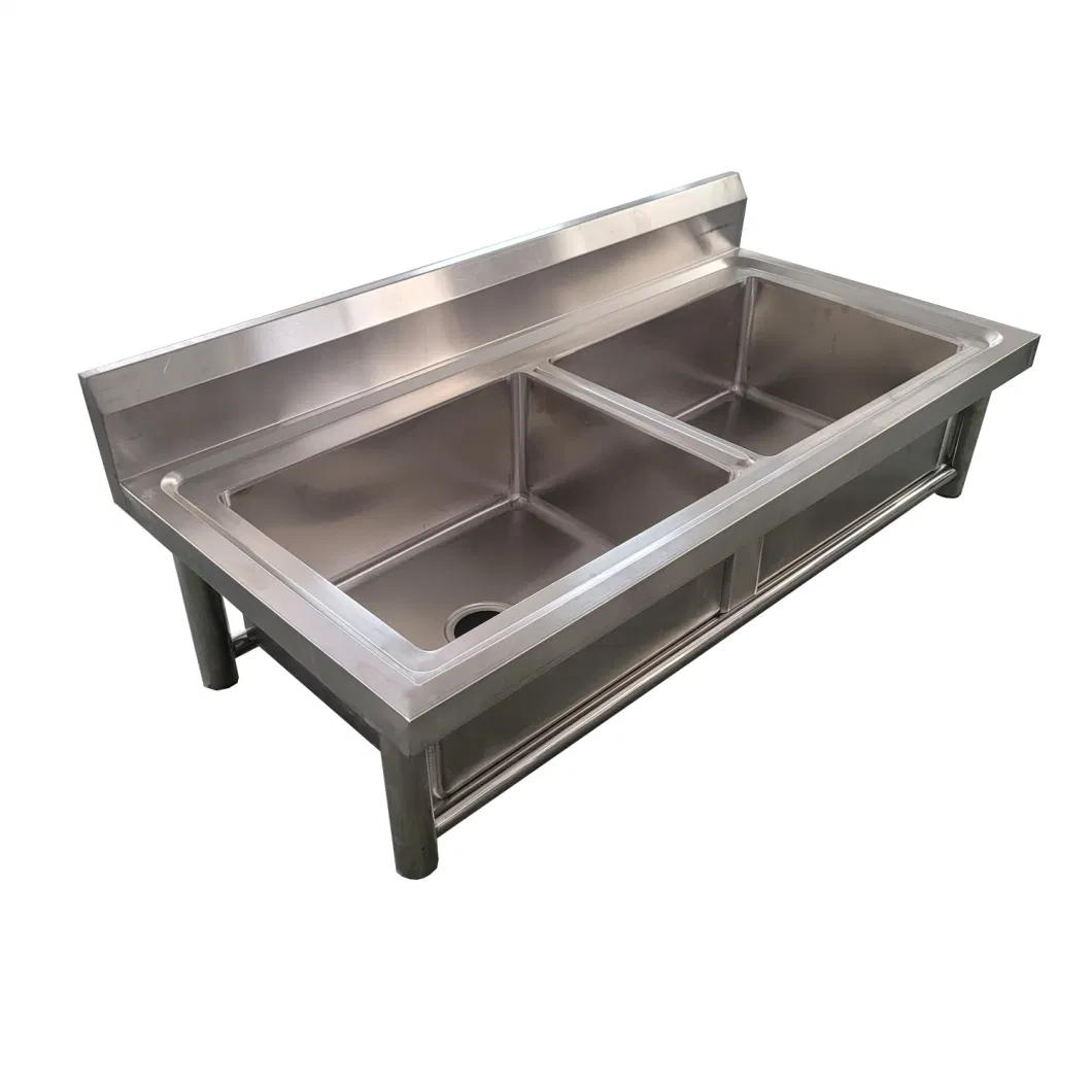 China Factory Double Drainboard Kitchen Sinks