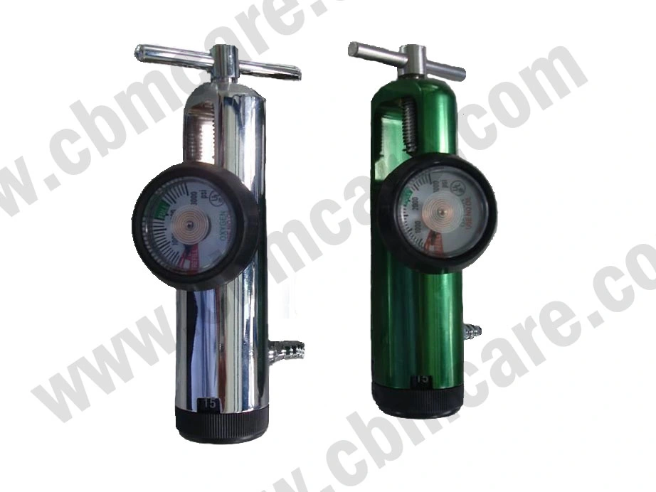 Hospital Medical Double-Gauge Oxygen Cylinder Regulator