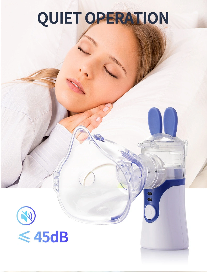 Medical Micro-Grid Portable Handheld Compression Nebulizer for Children and Adults Mini Household Nebulizer