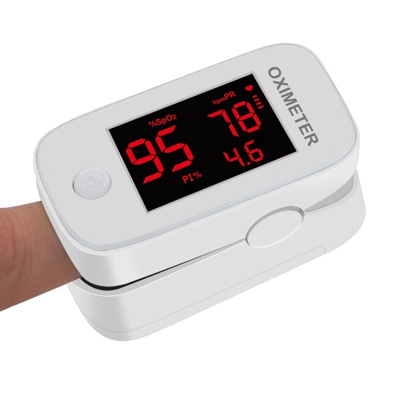 Unique Design Fingertip Pulse Oximeter with Medical CE Oximeter LED Screen Display