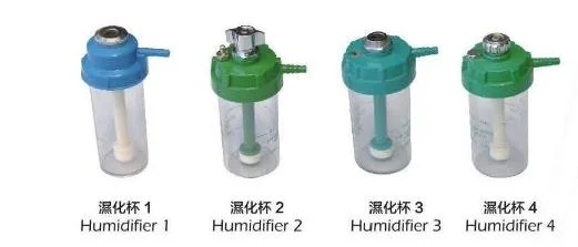 Medical Oxygen Regulator with Humidifier Bottle