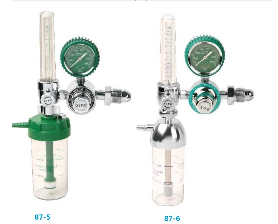 Professional Manufacturer China Hospital Use Oxygen Regulator Buoy Type Oxygen Inhaler Flowmeter