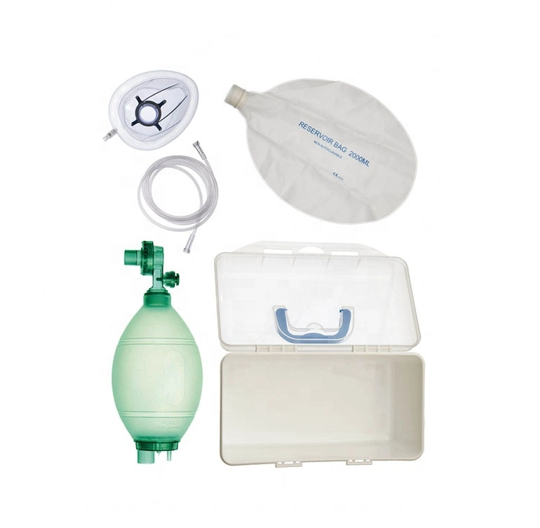 Medical Level SEBS Material Oxygen Resuscitator with CE Certificate