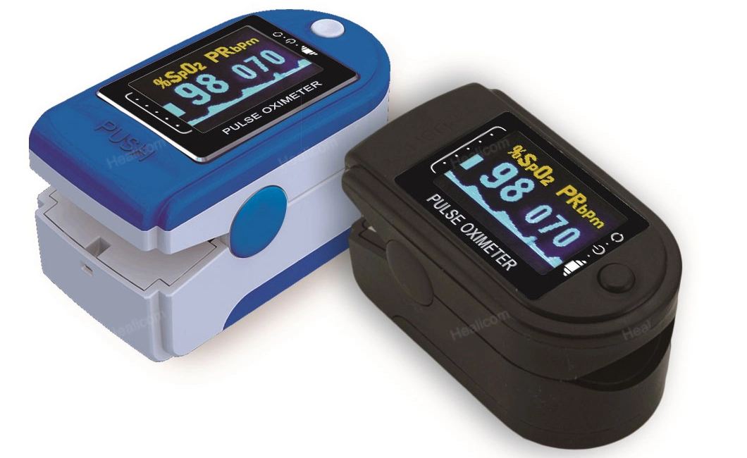 Medical Portable Mini OLED Display Finger Fingertip Pulse Oximeter