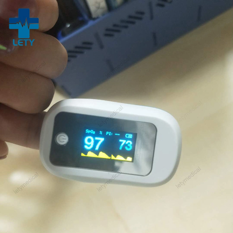 Finger Oximeter Clip Finger Pulse Oximeter Blood Oxygen Saturation Monitor Oximetry