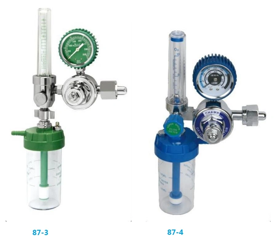 Professional Manufacturer China Hospital Use Oxygen Regulator Buoy Type Oxygen Inhaler Flowmeter