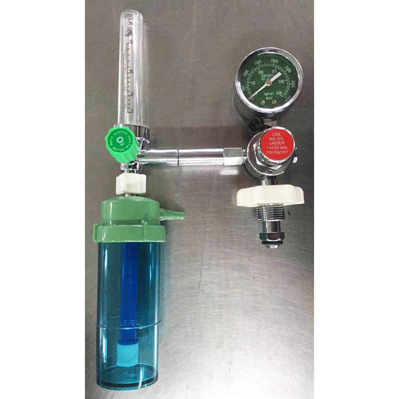 Hospital Medical Oxygen Regulator Flowmeter with Humidifier