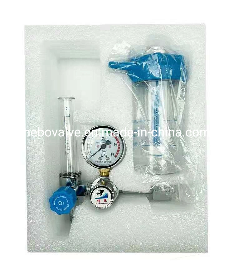 High Pressure Cylinder Oxygen Regulator Male G5/8 Medical Medical Gas Equipments