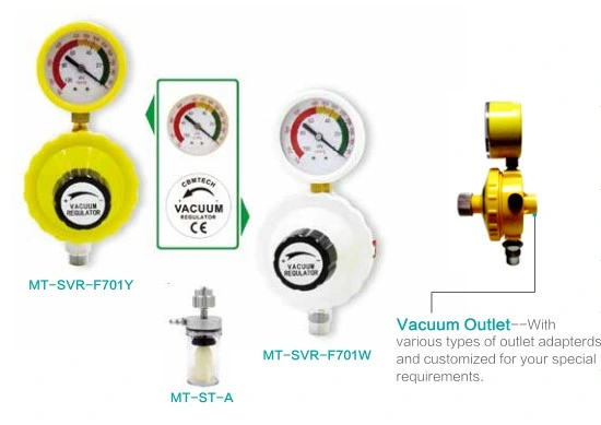 Click-Style Oxygen Regulators