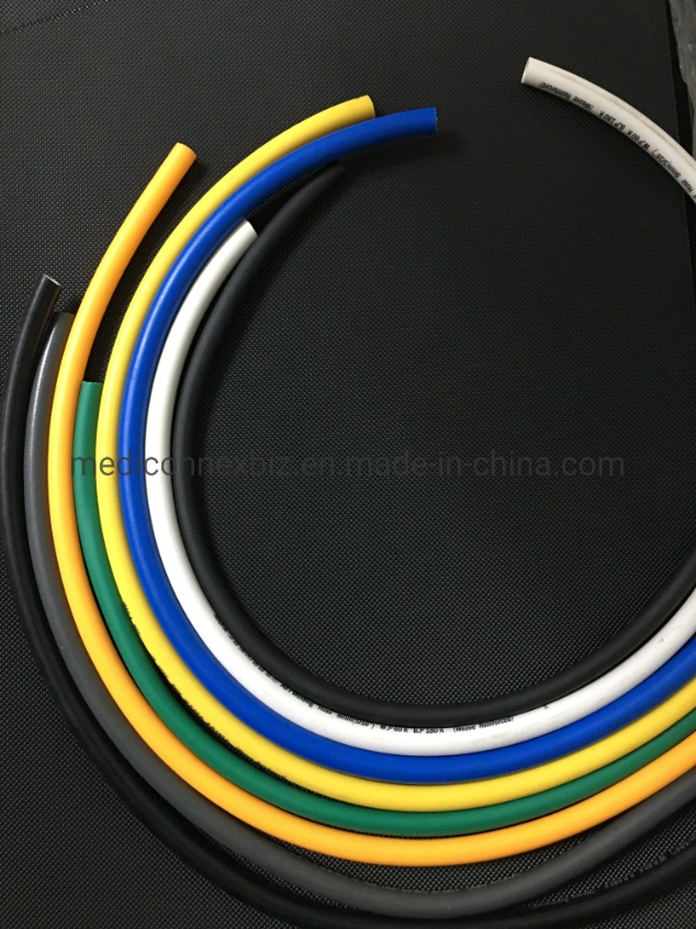 1/4&quot; 5/16&quot; Black and White Color Medical Hose for Oxygen/Air/Helium/Nitrogen Oxide