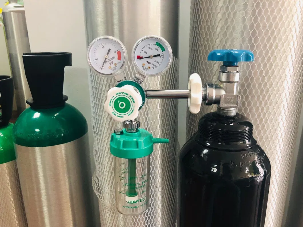 Medical Gas Oxygen Cylinder Regulators Flow-Meters