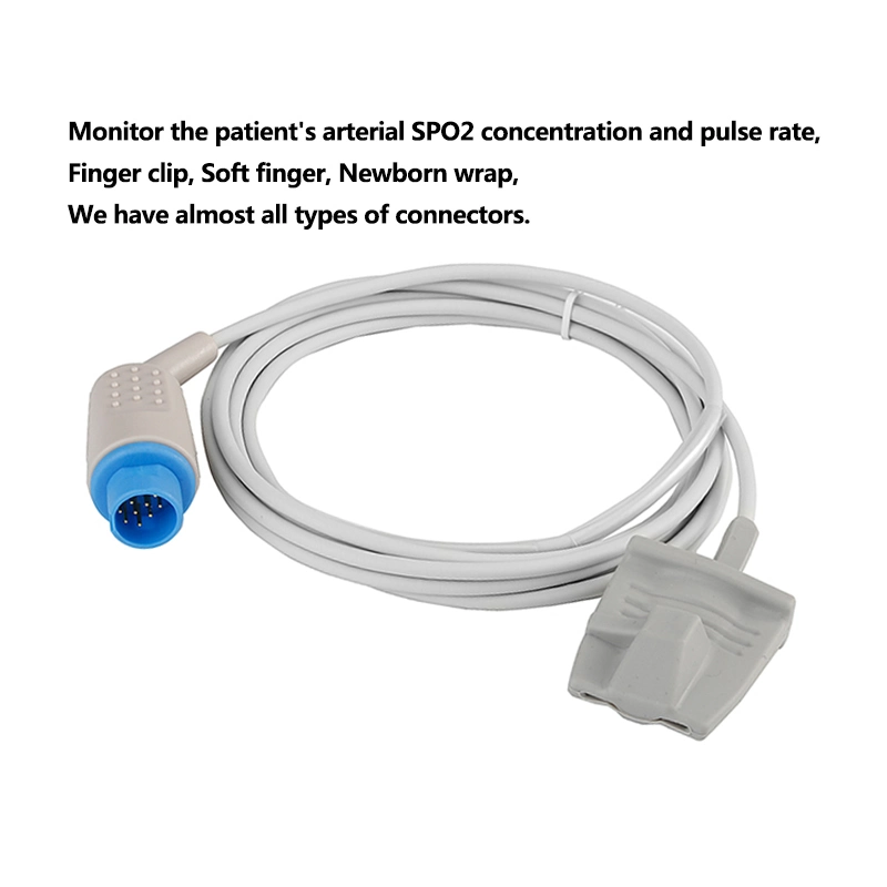 Medical Neonate Wrap SpO2 Sensor Probes for Nihon Kohden 14p