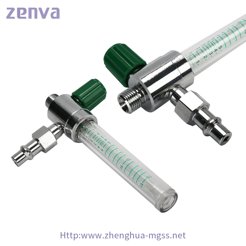 Medical Oxygen Regulator, Oxygen Gas Regulator Flowmeter, with Flowmeter Bull Nose Type