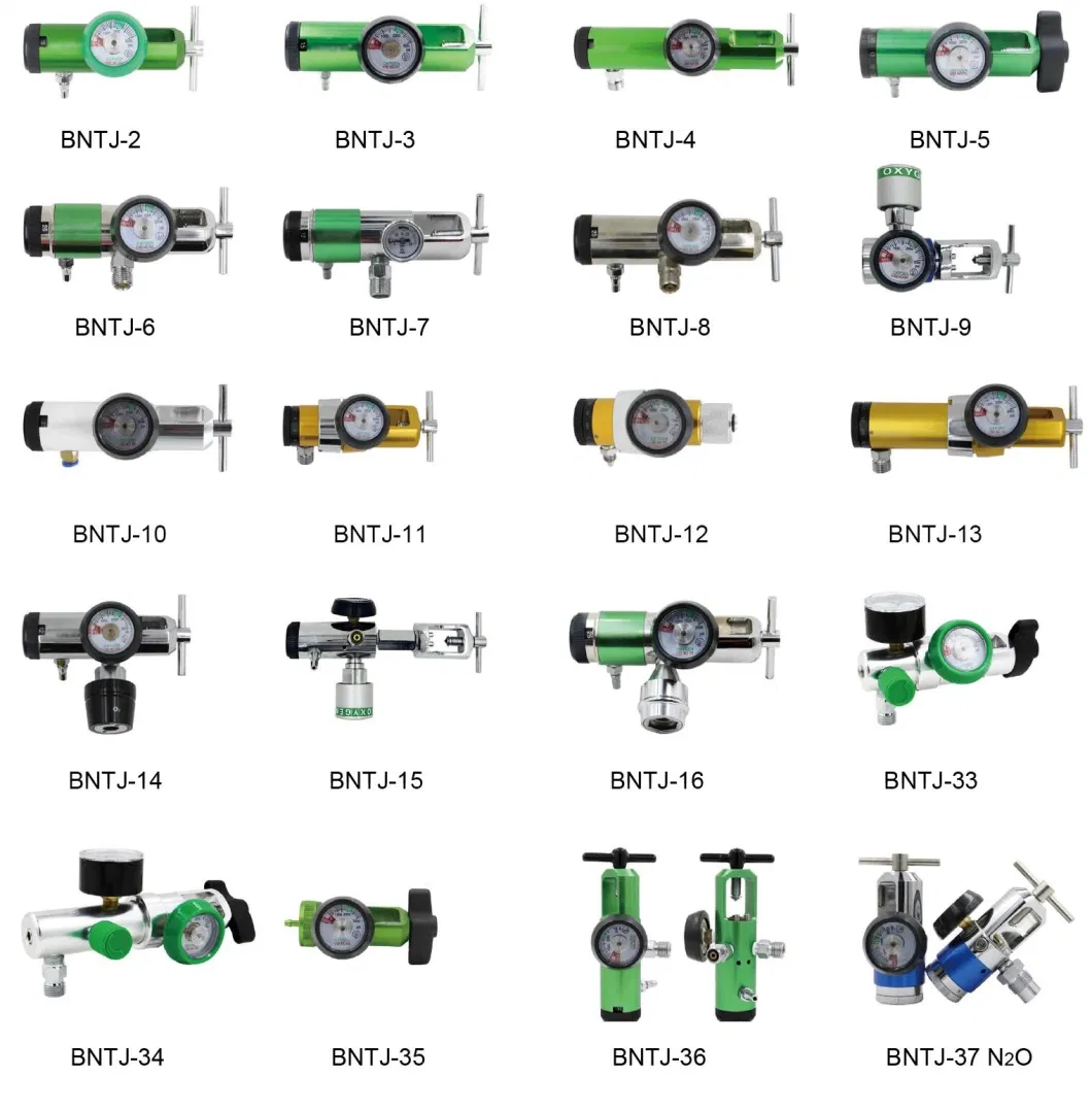 Wholesale Diss Barb 3000psi Cga870 Oxygen Pressure Regulator Oxygen Inhaler Flow Meter for Hospital