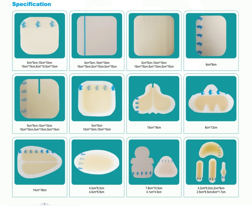 Fast Shipping Sterilized Wound Dressing High Quality Hydrocolloid Dressing Hydrocolloid Wound Plaster