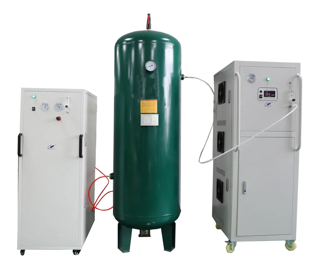 Hospital Oxygen Supply System with Large Flow and High Pressure