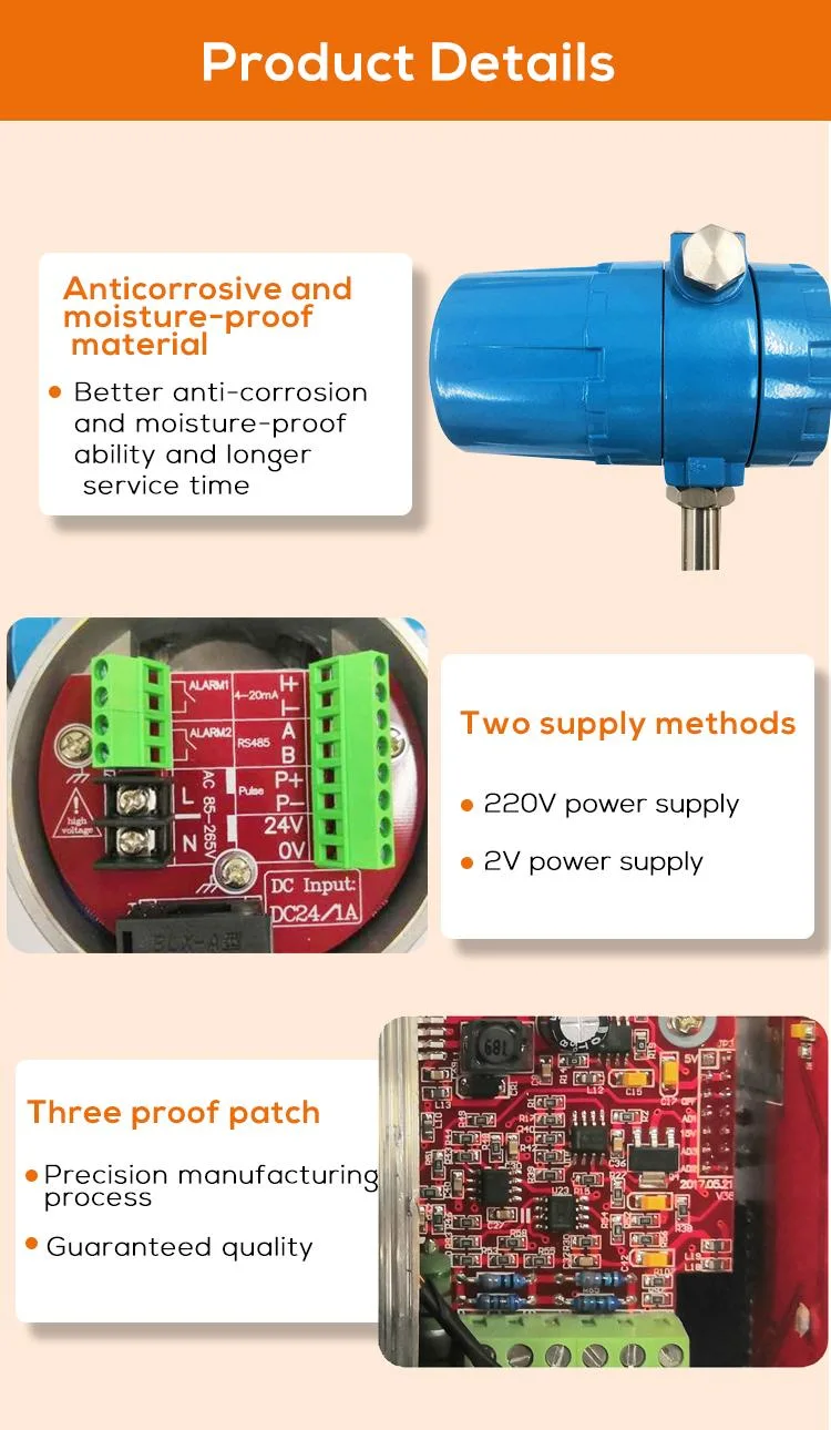 Gas Flow Meter for Natural Gas Hydrogen Oxygen Nitrogen Compressed