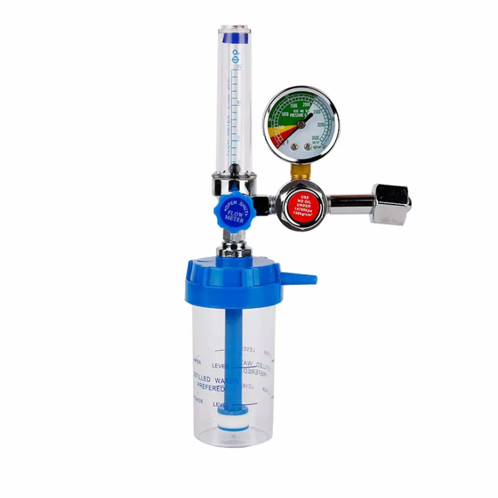 Hospital Medical Oxygen Regulator, Cga540 G5/8 Oxygen Pressure Regulator