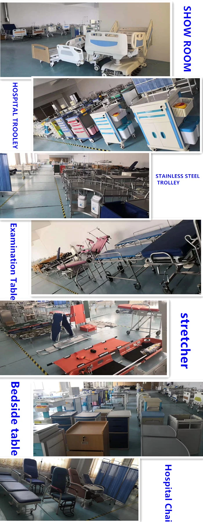 Hospital Equipments Nursing Mobile Stainless Steel Push Medical Oxygen Bottle Cart Gas Cylinders Trolley