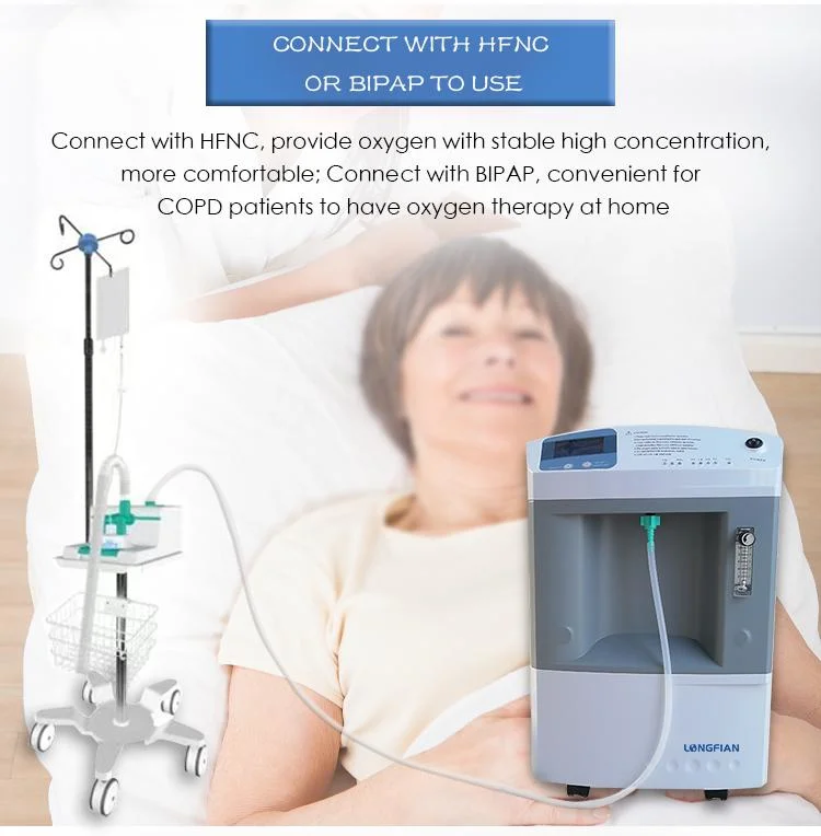 Longfian 8 Liter Portable Medical Oxygen Machine