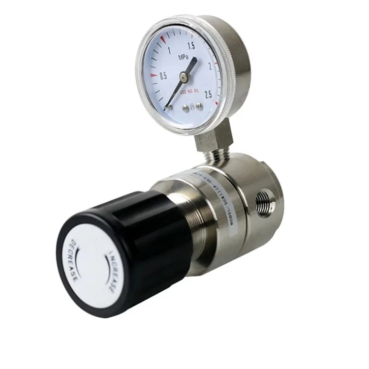 Pressure Regulator Beer Regulator with Pressure Relief Valve Pressure Adjustment Knob