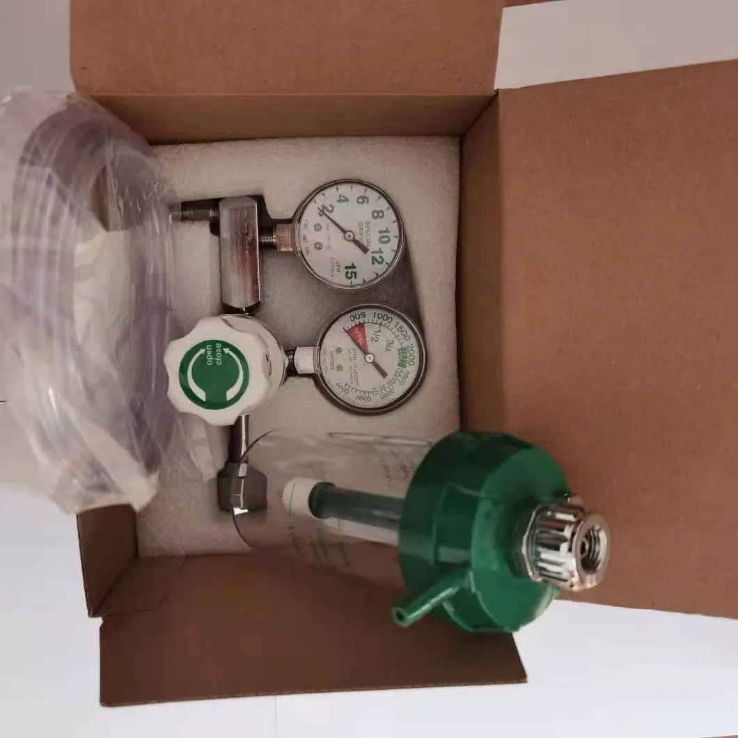 Mox Gas Oxigen Flow Meter Regulator for Connector Medical Oxygen Regulator