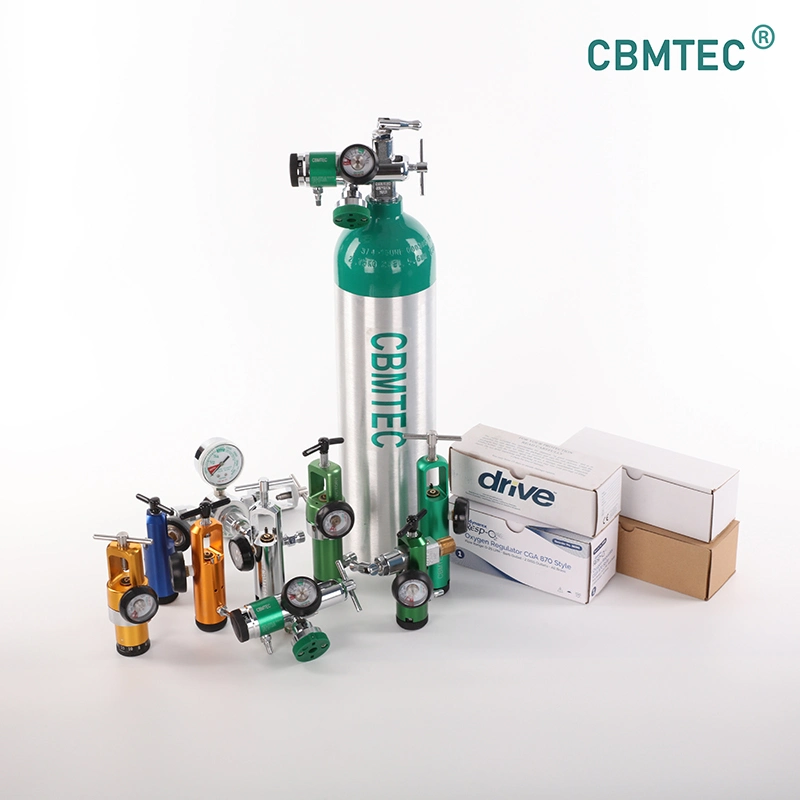 Hospital Oxygen Pressure Regulator for Medical Oxygen Cylinders