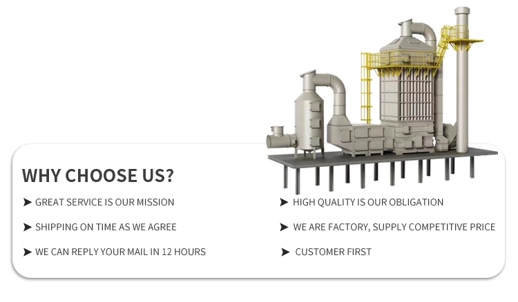 Automated Control Waste Gas Cleaning System Organic Waste Gas Treatment Equipment