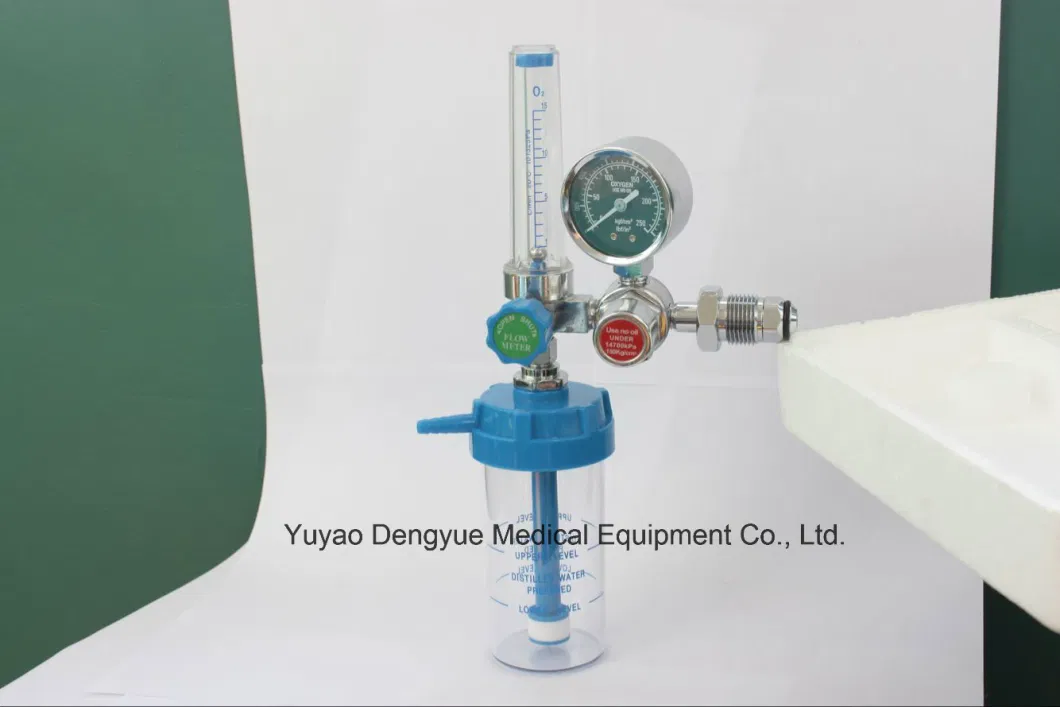 Medical Wall Oxygen Regulator Bull Nose Type Gauge Regulator, Hospital Equipment Medical Equipment