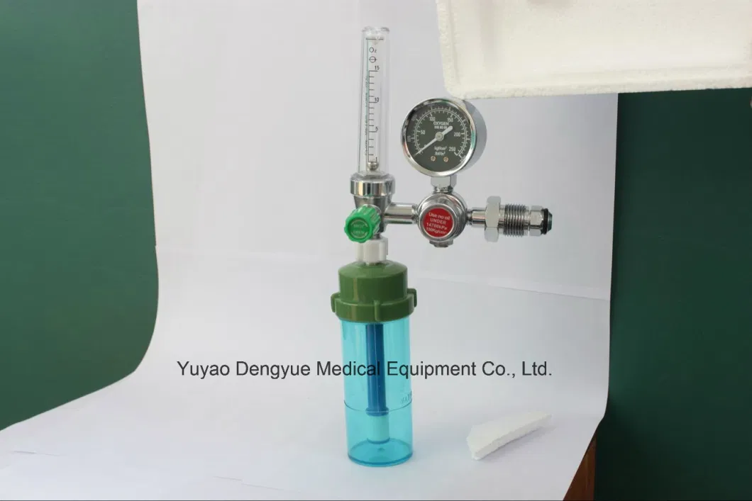 Medical Wall Oxygen Regulator Bull Nose Type Gauge Regulator, Hospital Equipment Medical Equipment