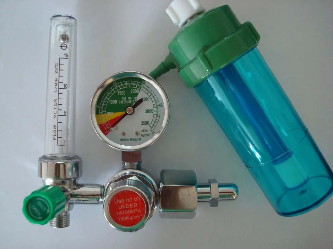 Hospital Oxygen Pressure Regulator for Medical Oxygen Cylinders