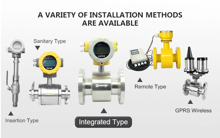 Wholesale Price High Accuracy Measuring Liquids Water Flow Control Device DN32 Medical Electromagnetic Flow Meter