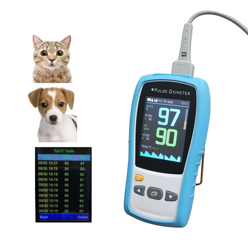 Digital Screen Fingertip Pulse Oximet Blood Oxygen Meter Measurements Pulse