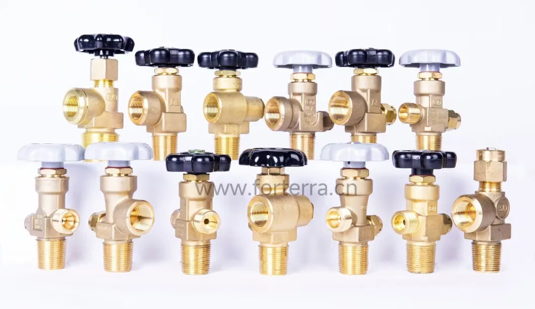 Medical Oxygen Brass Cga870 Pin Index Valves Pressure Valve for Medical Gas Cylinders