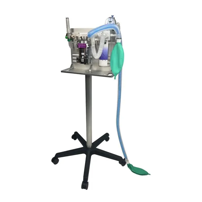 Chinese Manufacturer Medical Veterinary Gas Anesthesia Machine Vet Anesthesia Equipments for Pet Cat Dog Animal