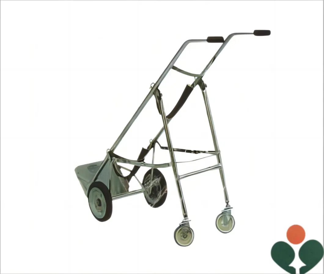 Hospital Steel Oxygen Cylinder Trolley Medical Bottle Cart